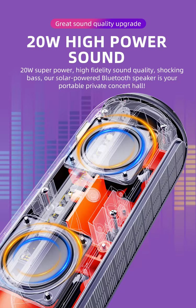 SALE -SOLAR MAGNETIC PARTY SPEAKER