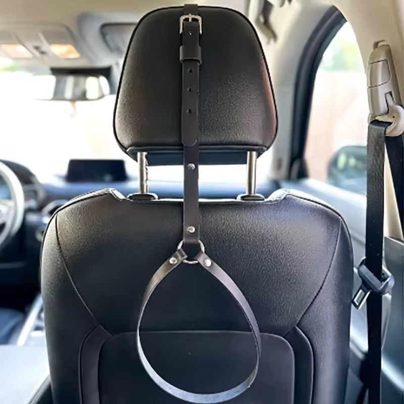SALE- PU LEATHER HAT SAVER