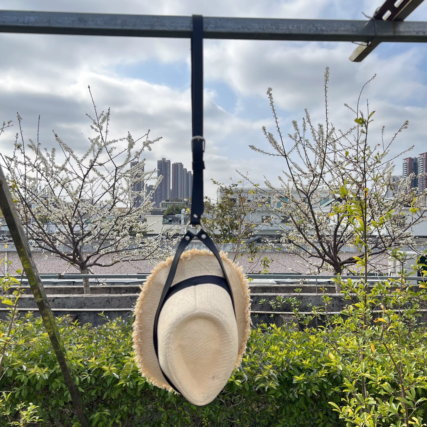 SALE- PU LEATHER HAT SAVER