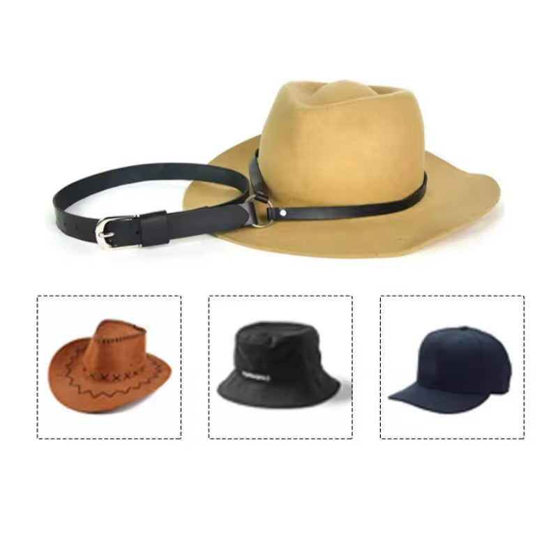 SALE- PU LEATHER HAT SAVER