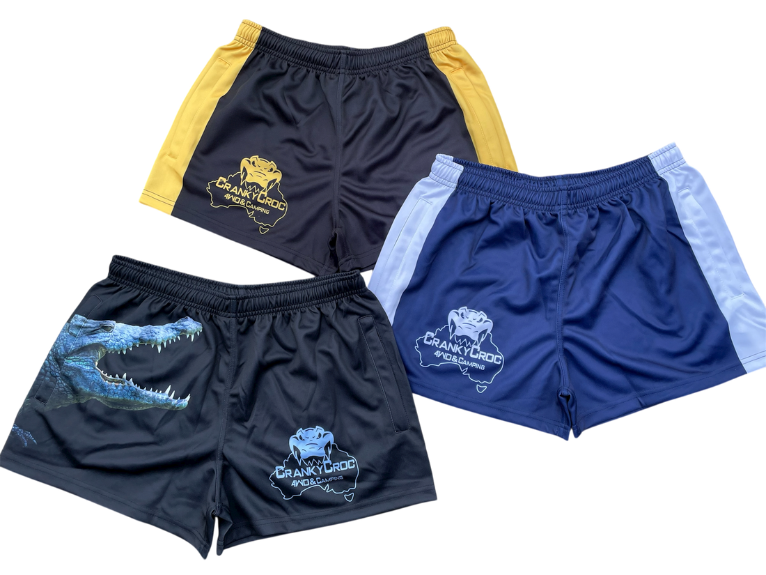 Cranky Crocs Footy Shorts