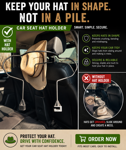 Car Seat Hat Holder