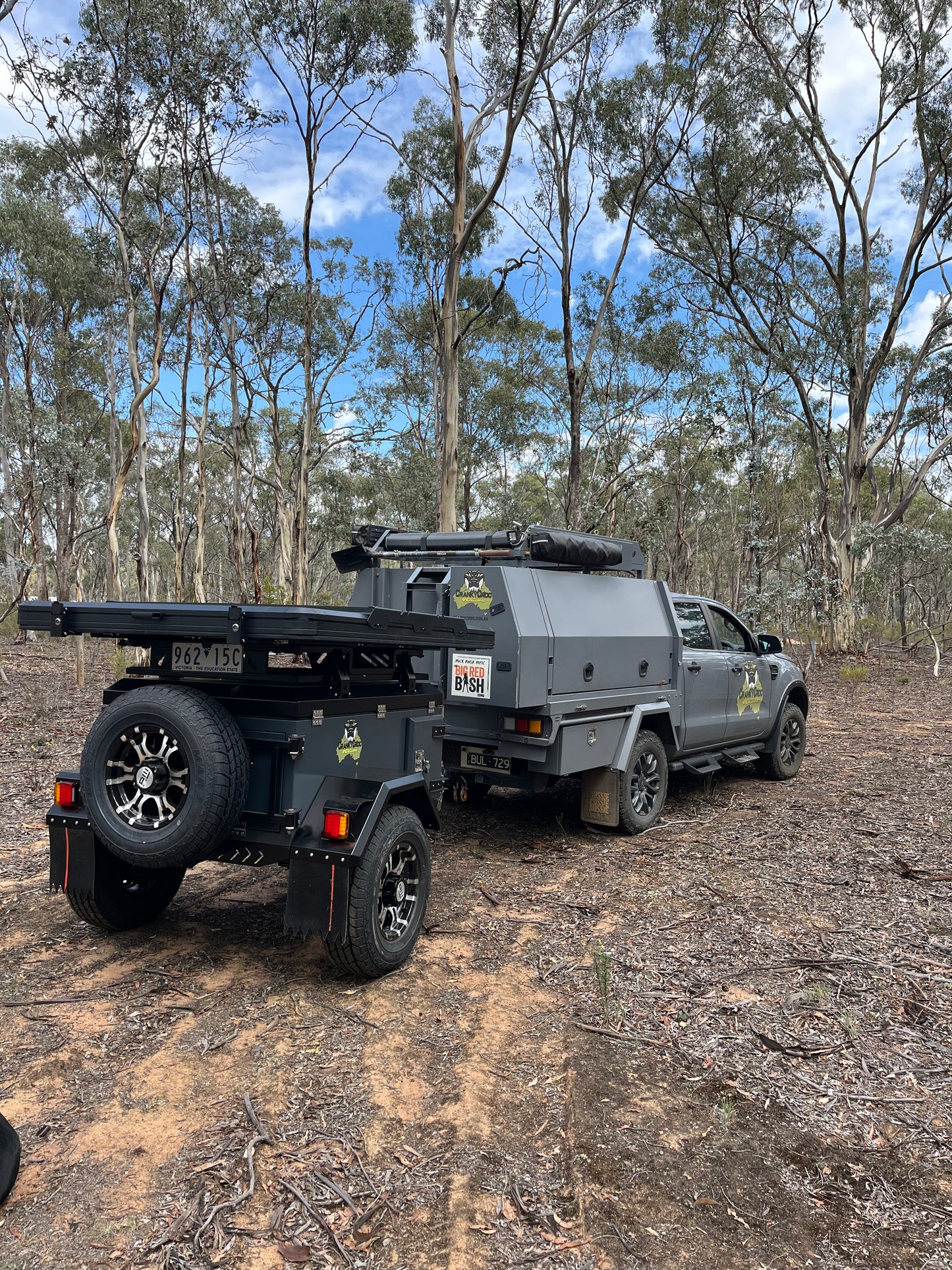 Croc Solid Mini Offroad Camper Trailer