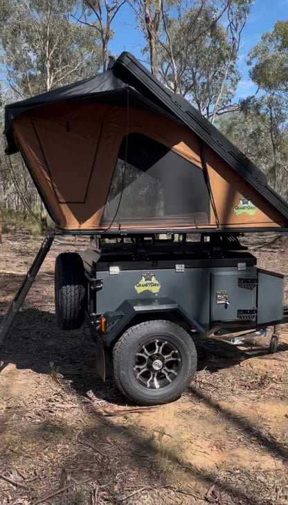 Croc Solid, Lightweight Rooftop Tent