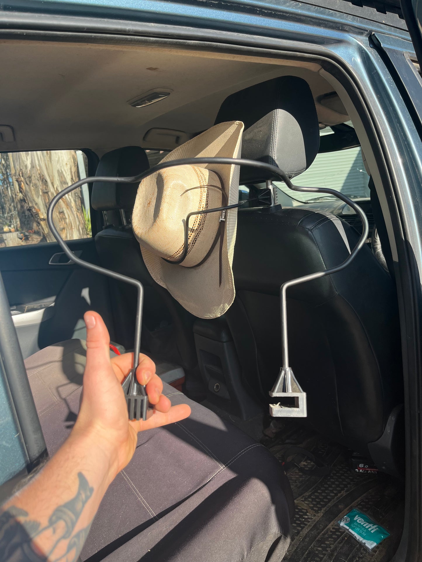 Car Seat Hat Holder