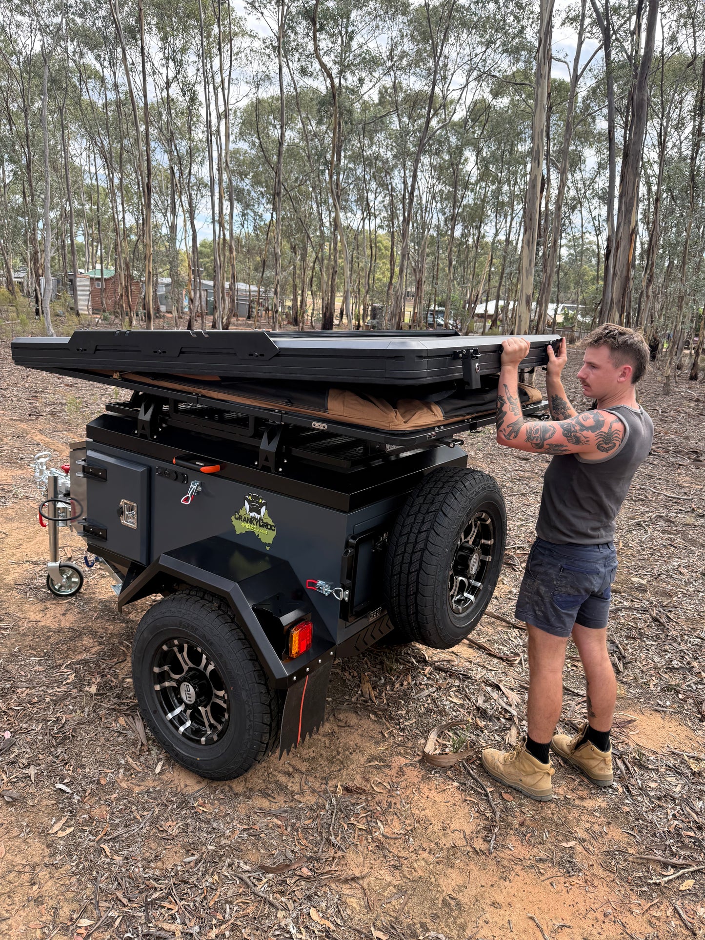 Croc Solid Mini Offroad Camper Trailer