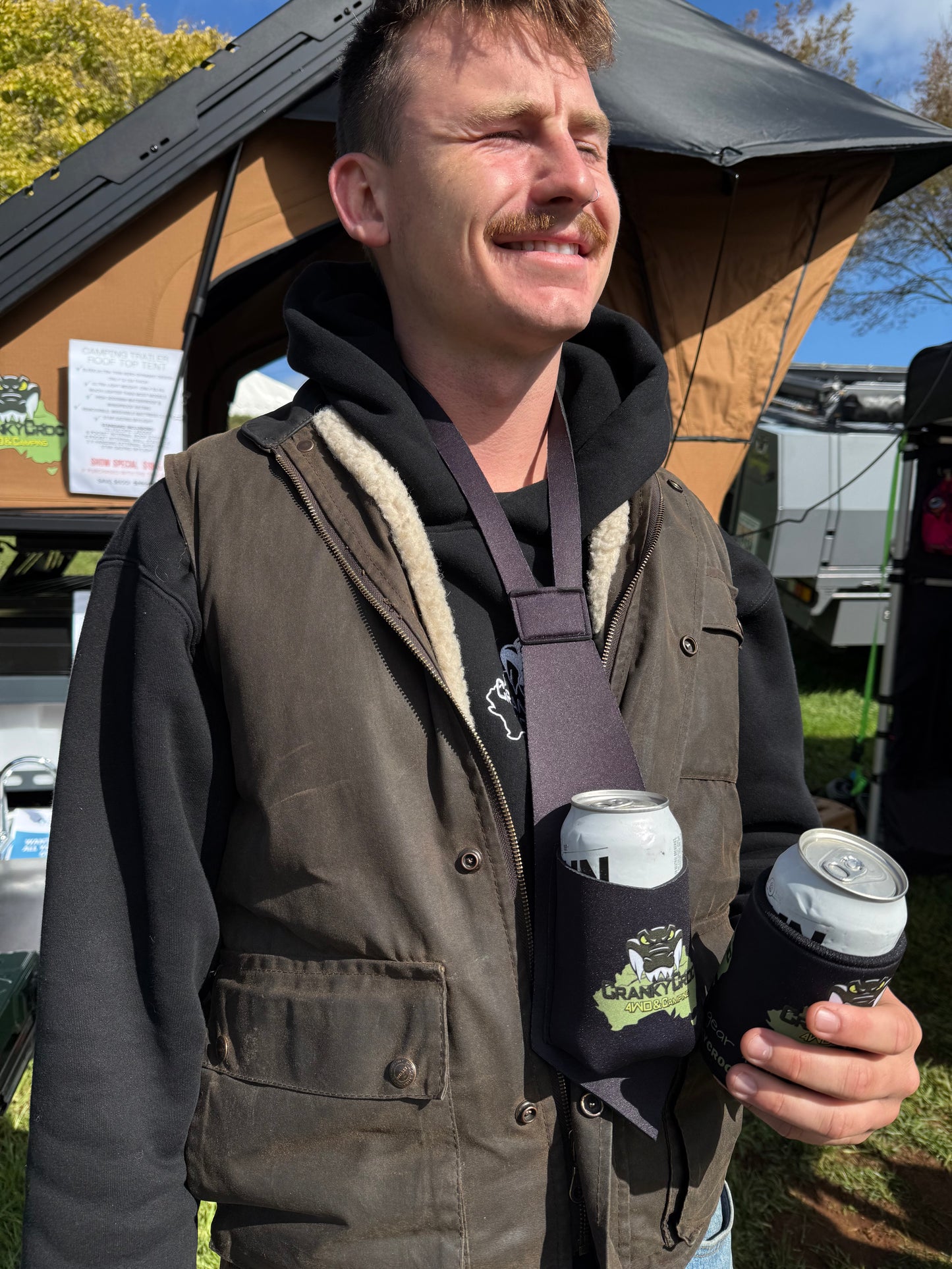 Hands Free Stubby Holder