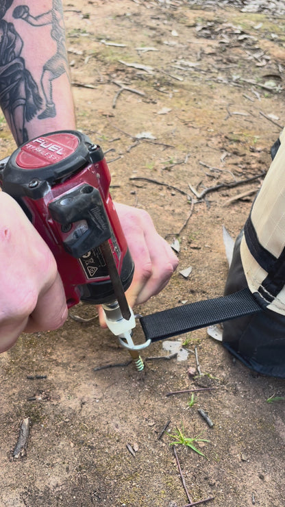 16 Piece Screw-In Tent Peg Set