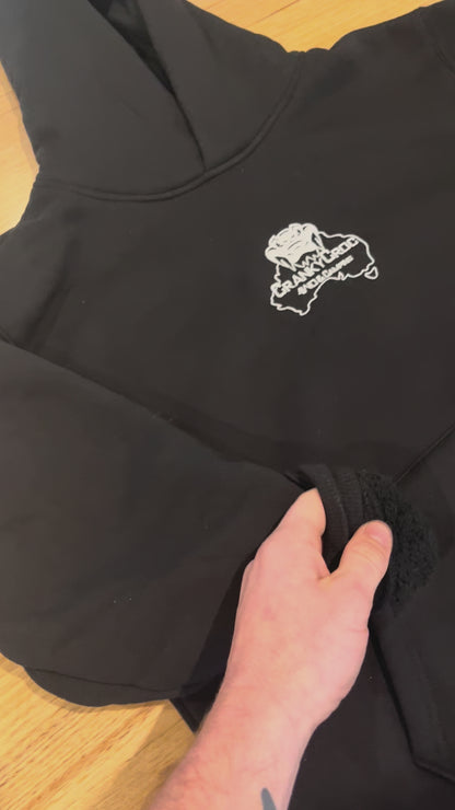 Thick Cozy Hoodies (Green Embroidery)