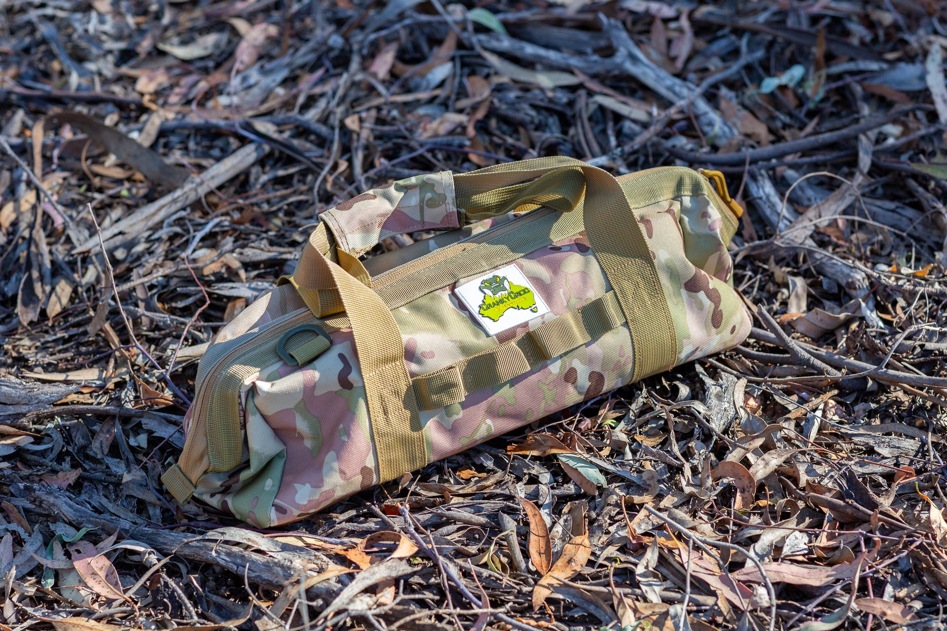 Heavy Duty Tool bag in bushland